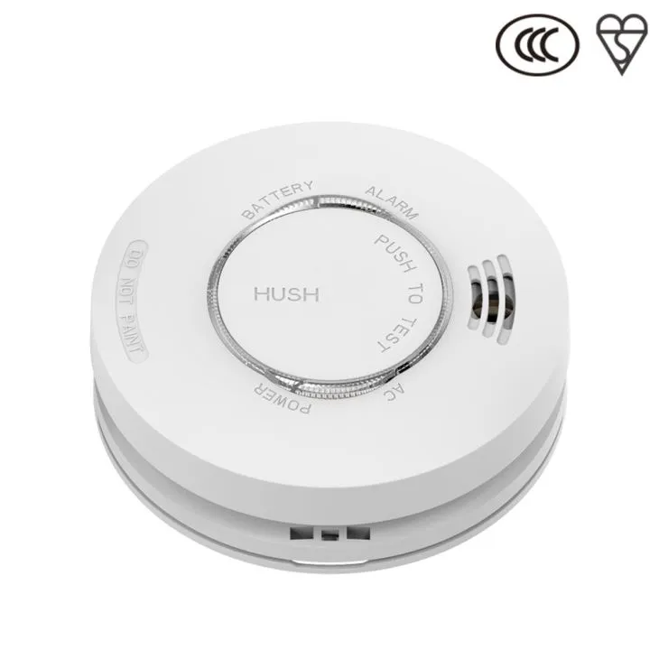 Wire-Free Interconnected Hardwired Smoke Alarm